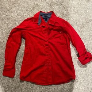 Tommy button up blouse